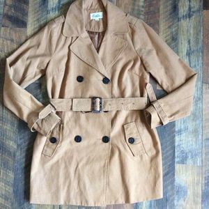 Boutique forever 21 trench coat tan size M